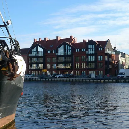 Lägenhet Apartamenty Port Ustka Centrum Z Miejscem Garazowym Ustka