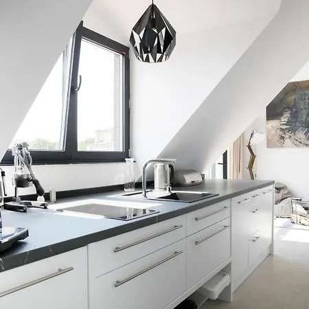 Lägenhet Apartamenty Port Ustka Centrum Z Miejscem Garazowym Ustka