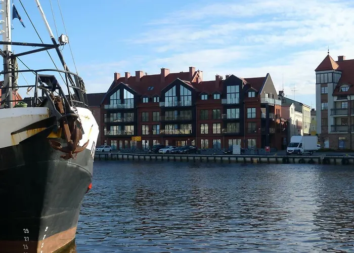 Apartament Port Centrum Nad Wodą Z Miejscem Garażowym Ustka