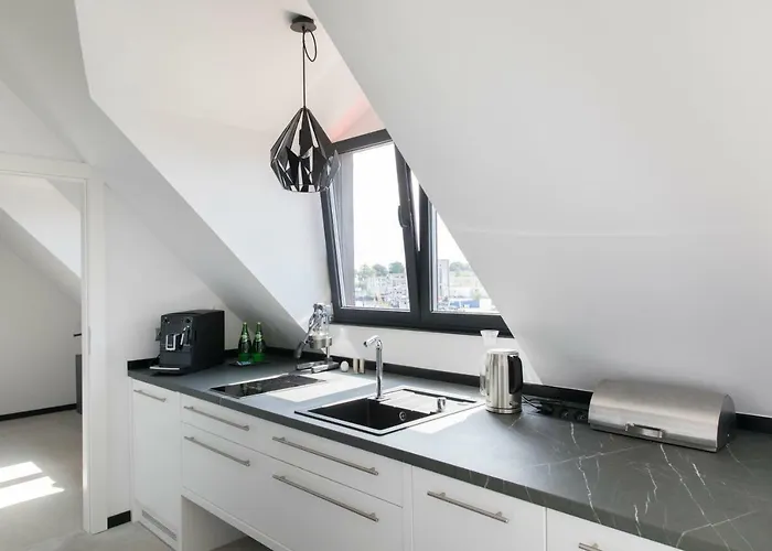 Port Centrum Nad Wodą Z Miejscem Garażowym Apartament Ustka