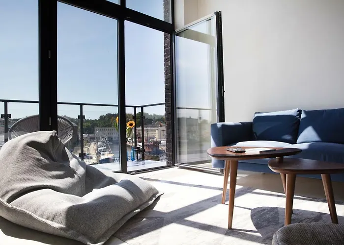 Apartamenty Port Ustka Centrum Nad Woda Z Miejscem Garazowym *