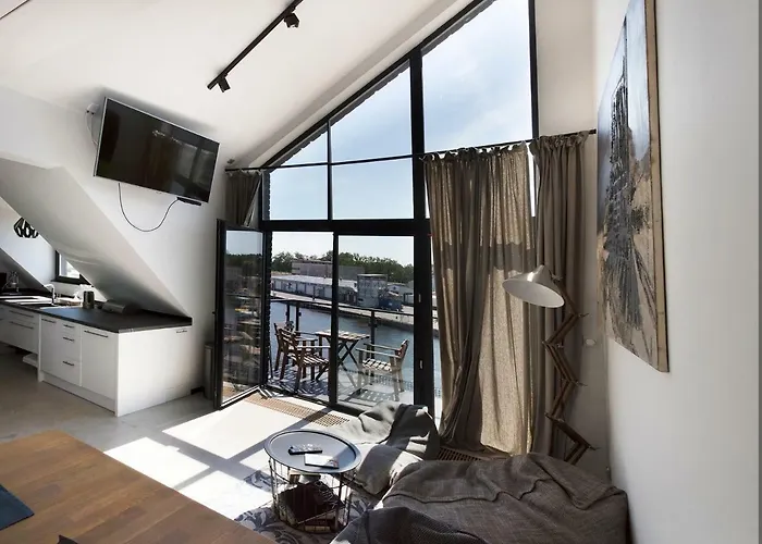 Apartament Port Centrum Nad Wodą Z Miejscem Garażowym